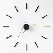 Wozoom House Quasi Background Wall Decoration Clock Wall Clock Living Room Nordic Light Luxury Clock Wall Hanging Creative Modern Style